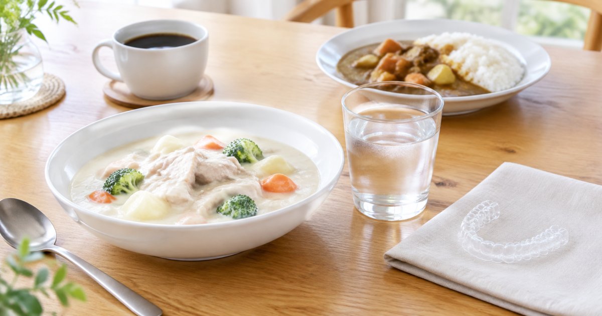ホワイトニング後の食事制限はいつまで？施術別の期間とメニューの選び方